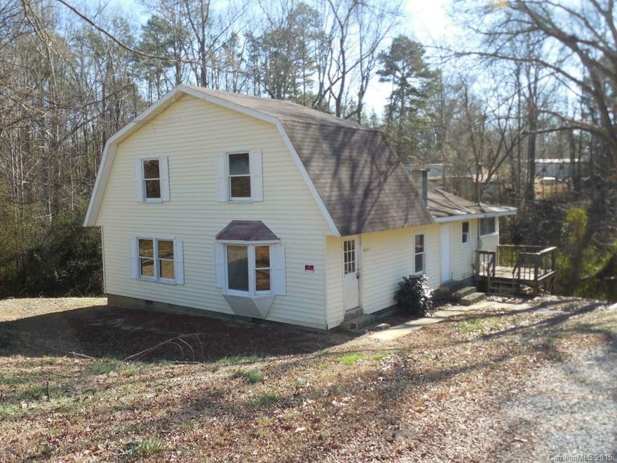 Nice first home or investment property on .72 acre lot. Selling $10,000 below tax value for quick sale. Features 3 bedrooms and one bath. Extra room that could be used as a bedroom. Vinyl siding and replacement windows. Nice deck overlooking wooded lot.