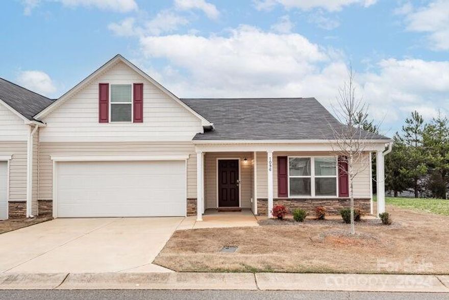 Welcome to your dream home; This stunning home boasts 4 bedrooms, 2 bathrooms, and a spacious 1.5-story layout spanning over 1800 square feet. Step inside to discover a modern open floor plan featuring a beautiful kitchen adorned with white cabinets, granite countertops, and stainless-steel appliances. The Split floor plan offers privacy, with a large owner's en-suite complete with a walk-in closet, along with two additional bedrooms and a nearby bathroom on the main level. Upstairs, a generously sized 4th bedroom, ideal for guests or a bonus room. Enjoy a front-covered porch, back deck, and common area for additional privacy. Plus, an attached two-car garage & additional parking for two more vehicles. The HOA includes Lawn Maintenance. Close access to I-85, shopping, restaurants, VA Hospital, and more, this townhome offers the perfect blend of comfort, convenience, and style. Don't miss out on the opportunity to make this your forever home-schedule a showing today before it's gone.