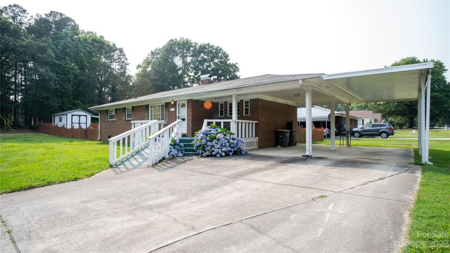 This brick home is ready to be yours with some TLC! Located in beautiful Kannapolis, this property has a lot to offer. The property features three bedrooms and a bath and a half. The outdoor area is great for entertaining with a covered patio, front porch and a fully fenced yard. You even have two sheds for all of your storage needs. This home was smoked in and will require repairs/renovations.