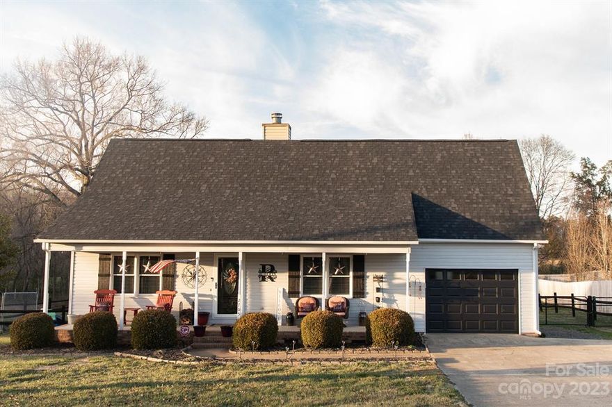 Great house in a great location! This wonderfully maintained Cape Cod style home offers all the comforts of a place you would want to call home. This Home will be #1 on many peoples list as it has a Owner's suite on the main floor with two spacious bedrooms upstairs. Newer floors through out the home give it fresh look as you pass through room to room. Livingroom has a wood burning fireplace and large window for natural light to shine in. The kitchen has ample room to whip up those delicious meals for your friends and family. The deck out back offers a great view overlooking the large fenced in backyard. The firepit gives a great place to sit in the back yard and unwind after those long days or just entertaining your favorite people. This property has had some updates such as new roof put on in 2021, Updated HVAC system from previous ownership and flooring in the Owner's Suite and upstairs. This is a great property to call home, don't let it slip away!