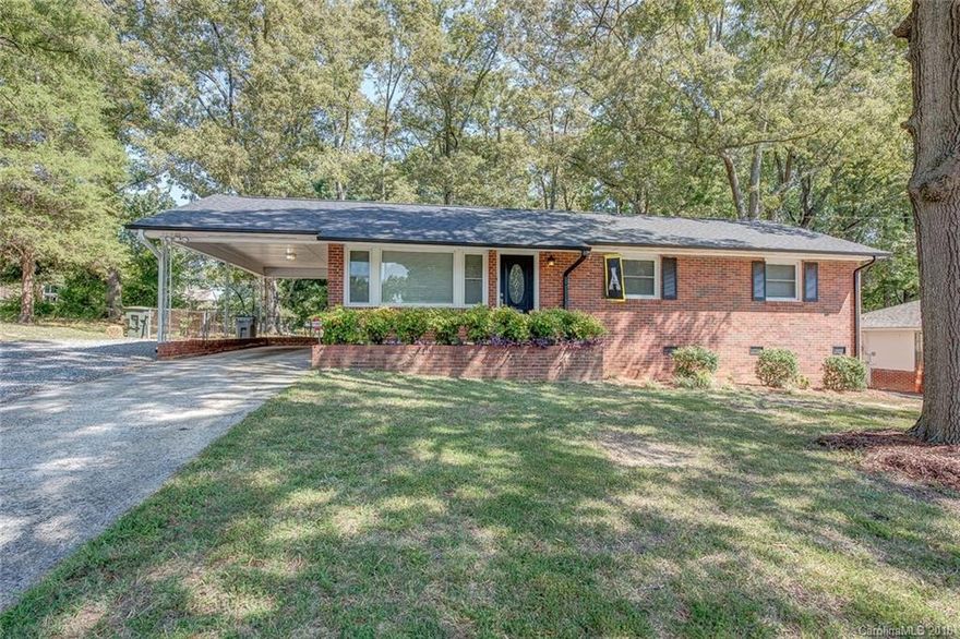 Amazing transformation on this home completed in 2013! The quality and upgrades speak for themselves, baths, kitchen totally remodeled, beautiful hardwood floors, appliances, heat pump and cabinets all 2013 (per seller), carport attached, fenced back, shows excellent, absolutely like new!