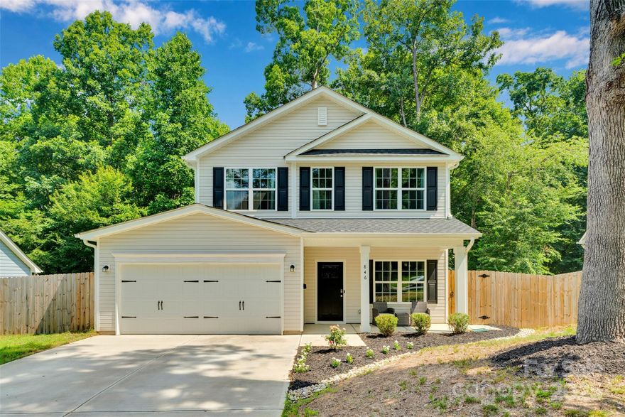 This property qualifies for 100% FINANCING! Beautiful Newer Construction Home in Charlotte – No HOA – Minutes from Uptown, Southend & University City! Two year old newer construction home in Charlotte with no HOA! Enjoy prime access to Uptown, Southend, and University City. This move-in ready 4-bedroom, 2.5-bath plus office home offers an open-concept layout with luxury flooring on the main level and plush carpet in bedrooms. The spacious chef’s kitchen features granite countertops, stainless steel appliances, an oversized island, and ample cabinetry—perfect for entertaining. Retreat to a large primary suite with walk-in closet and elegant ensuite bath. Generous secondary bedrooms offer space for family, guests, or a home office. Low-maintenance yard provides freedom to customize without HOA restrictions. Don’t miss this chance to own a modern home in one of Charlotte’s most convenient locations!