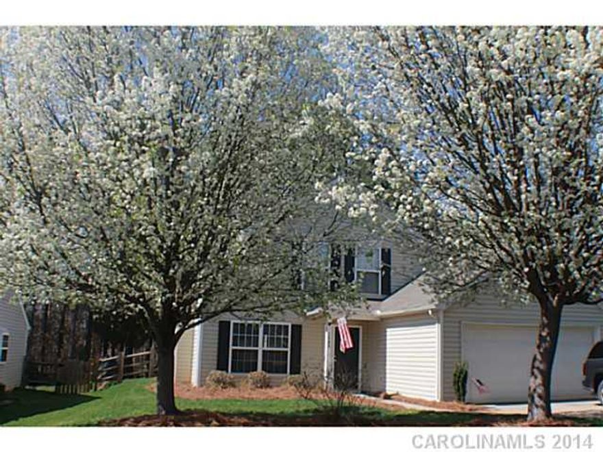 USDA-eligible (100% financing)!!  This 2-story home features 3 / 4 bedroom (4th bonus/BR) a LG master BR down w/wood laminate flooring in entry, LR & MB, beautiful tile/slate flooring in the kitchen. Enjoy the view & privacy while relaxing on the patio of this LG, flat, fully fenced, tree lined backyard.  This home has everything you need and is priced to sell.  Schedule your appointment today!