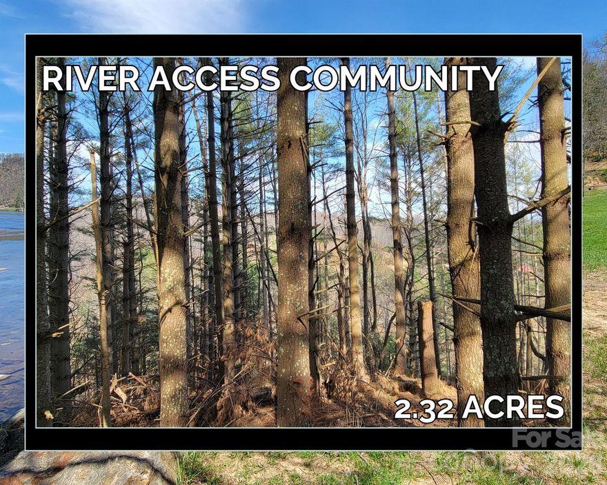 Rare opportunity to own an affordable triple-lot parcel in the gated Two River Country River Access community! This combined offering totals 2.32 acres and provides the perfect setting for your mountain retreat or full-time residence. Nestled in Piney Creek, this property enjoys a convenient central location between the charming mountain towns of Sparta and West Jefferson (approximately 25 min to each). The land features a wooded landscape with sloping to steep terrain, offering both privacy and natural beauty, along with the potential for lovely mountain views. With a minimum build size of 900 sf, there is an area near the top of the parcel that may provide an ideal building site for your home, making it easier to bring your vision to life while still enjoying the surrounding scenery. Two River Country is known for its peaceful setting and unique collection of mountain cabins, with both full-time and part-time residents. Whether you're looking to build a personal getaway or an investment property, both short-term and long-term rentals are permitted. Outdoor enthusiasts will appreciate the community’s beautifully maintained common area on the New River which is located .6 miles from this property! Perfect for fishing, kayaking, tubing, or simply relaxing by the water’s edge. A charming riverside gazebo and flowing stream provides a welcoming space to gather with friends and family. Located just 5 minutes from Kings Creek River Access, 15 minutes to New River State Park, and within 40 minutes of Grayson Highlands State Park and Mount Rogers, this property places you close to some of the region’s best outdoor recreation. Enjoy the balance of peaceful mountain living with accessibility to all this beautiful area has to offer. For those working remotely or traveling frequently, this location offers excellent connectivity, with access to fiber optic internet and convenient proximity to regional airports (Tri-Cities Airport, Piedmont Triad International, and Charlotte Douglas International). With electric and fiber optic available and only one annual POA fee for the combined lots, this is a smart and flexible investment in mountain living. Come experience the space, serenity, and potential this exceptional property has to offer and enjoy the beauty of Alleghany County!