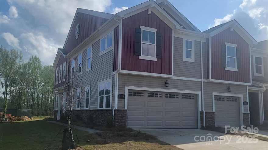 Coming early 2025! Stonesummit at Reedy Creek features new townhomes with convenient access to everything Charlotte has to offer, including uptown Charlotte, shopping and dining at University City, entertainment at PNC Music Pavilion, and outdoor activities at Reedy Creek Nature Preserve and Park. Stonesummit at Reedy Creek showcases the most current Townhome designs, offering two-story plans with 3 bedrooms, 2.5 bathrooms, 1- and 2-car garages, open living spaces, and deluxe owner's suites.