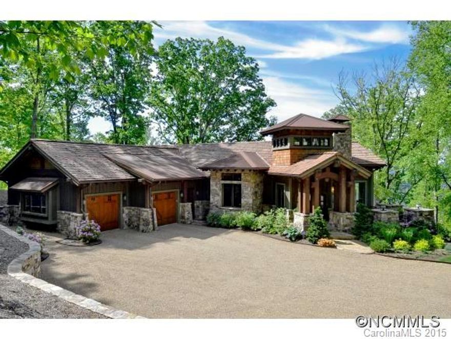 When the environment loves a home and a home embraces its surroundings, you have a Healthy-Built sanctuary that encompasses spectacular views of not only the Blue Ridge mountains but also the lovely city of Asheville.  Come see the artwork in the craftsmanship and be amazed at the attention to detail, walk the trails and sit on the porch.  Amenities abound in the original home at Ciel