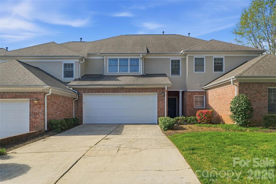 Tucked away in a highly desirable, quite location, this beautifully updated condo offers the perfect blend of privacy, functionality, and refined style.  The completely reimaged kitchen is a standout, featuring custom full extension drawers, a floor to ceiling pantry, and thoughtfully designed side storage for cookie sheets, paper goods, and more - even a dedicated broom section.  Elegant quartz countertops and a professional-grade gas range make this space as practical as it is impressive. The open floor plan is flooded with natural light, creating a bright and inviting atmosphere for both everyday living and entertainment.  The primary suite offers a spa-like retreat with a large walk-in shower, separate jetted tub and dual high vanities.  Beautiful hardwood flooring flows throughout, complemented by a striking staircase updated with a modern, wood and wire design. Step outside to a very generously brick fenced courtyard and patio - perfect for planting flowers, adding a firepit and creating your own outdoor oasis.  Beyond the brick fenced rear yard is nature - perfect for bird watching and enjoying the beauty of quiet nature. (Surprise Yourself & Open Wall Cabinet Doors and Find 2 with Receptables for your Coffee Bar & Small Appliances)