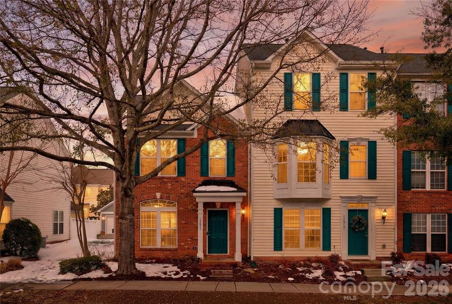 Beautifully updated and move-in ready, this 2-bedroom, 2.5-bath townhome offers modern finishes, a functional open floor plan, updated kitchen and bath as well as an incredibly convenient Charlotte location in popular Blakeney Greens! Positioned directly across from community walking trails and a nearby shopping center, this home delivers easy access to everyday conveniences while still maintaining a comfortable neighborhood setting.

The main level features a bright, open-concept layout ideal for everyday living and entertaining. The fully renovated kitchen showcases new cabinetry, quartz countertops, updated lighting, and newer appliances, including a new dishwasher, refrigerator, and microwave. Durable LVP flooring runs throughout the main living areas, while new carpet adds comfort to the bedrooms.

Upstairs, both full bathrooms have been thoughtfully refreshed with new vanities, modern lighting, faucets, shower heads, toilets, and LVP flooring. The spacious primary suite offers a relaxing retreat with a double-sink freestanding vanity and upgraded vanity lighting. Additional highlights include a newer gas HVAC system installed in 2023, providing efficiency and peace of mind.

Located right across the street from Blakeney's shopping center filled with plenty of shopping and dining options as as well as being very convenient to Ballantyne Village, schools, and quick access to I-485 to get around Charlotte. This townhome is ideal for buyers seeking low-maintenance living with modern updates in a highly accessible area of Charlotte. Whether you’re a first-time buyer, downsizing, or looking for a turnkey opportunity, this home checks all the boxes! Won't last long, schedule your showing today!