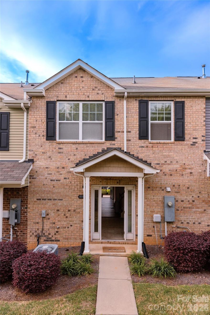 Modern Comfort Meets Unbeatable Convenience in Charlotte!
Welcome to 10443 Benfield Rd, a beautifully maintained 2-story townhome nestled in the highly sought-after Preserve at Prosperity Church community. Built in 2018, this practically brand-new property offers bright, open-concept living designed for both relaxation and effortless entertaining. 

As you step inside, you'll be greeted by an abundance of natural light streaming through large windows, highlighting the spacious main living area. The modern kitchen serves as the heart of the home, boasting ample counter space, updated appliances, and a seamless flow right into the living and dining spaces. 

Upstairs, your private retreat awaits. The generously sized primary bedroom features a spacious walk-in closet and a private en-suite bathroom. Two additional bedrooms provide fantastic versatility for a home office, guest space, or personal gym, sharing a convenient second full bathroom.