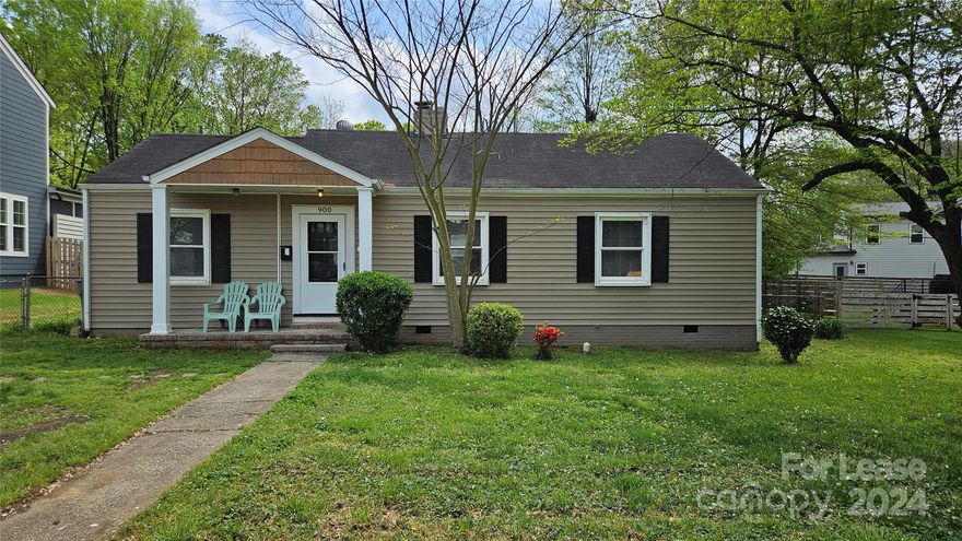Cozy 3 bedroom, 1 bath house located on the edge of the sprawling NODA district. Fresh paint throughout. Large front and backyard. Energy-efficient windows. Hardwood floors in the living room and secondary bedrooms. New laminate hardwood flooring in the master bedroom. Just minutes to Uptown.