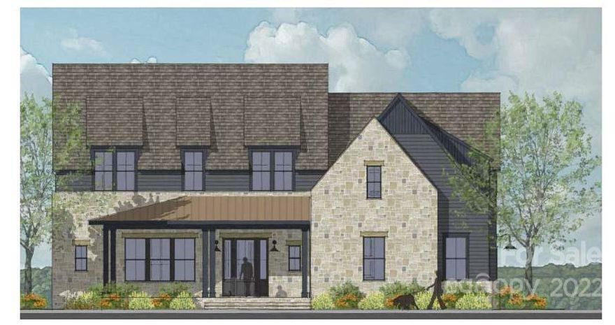 Huge .71 acre lot!!  Welcome to Broadmoor at Marvin. Union county's premier Luxury community. Award winning Marvin Ridge schools!! Our base level features will impress. Bosch Gourmet kitchen package, 10' ceilings everywhere, 8' doors. This unique 2 story plan with English Farmhouse architecture and part stone front is beautiful. Primary suite up plus huge guest suite down. Call Richard for more details. You can still make all of your own personal color and option choices. 5th BR suite is located in front of Bonus room (not shown on plan)