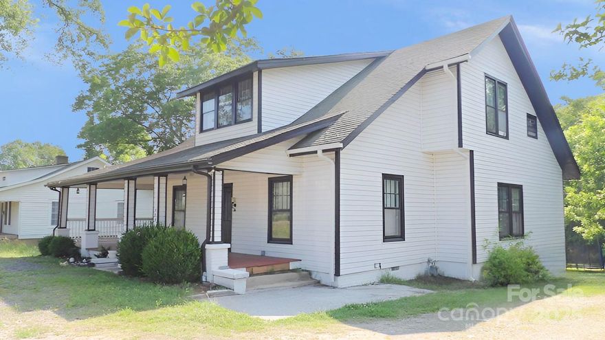 All the charm of a traditional floorplan from 1910 with recent modern updates in the baths and kitchen.  Beautiful wraparound rocking chair front porch with screened back porch.  All rooms radiate off a central hallway and central staircase.  Ready to put your personal touches on this beautiful house!