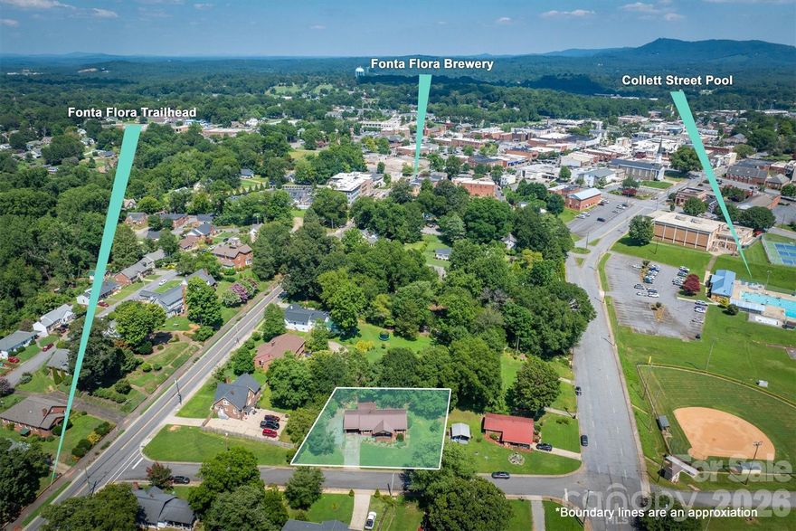 Taken down to the studs and rebuilt with care, this downtown Morganton home is the true definition of move-in ready. This 3-bedroom, 2-bath home offers comfortable living all on the main level—yes, that includes laundry. Thoughtfully remodeled with all-new plumbing, electrical, HVAC, added insulation, a water filtration system, and a whole-house fan, the home is designed for year-round comfort and efficiency.

The main level features a bright, open kitchen with custom finishes and a spacious island that flows seamlessly into the living area—perfect for entertaining.  Offering both convenience and charm, the wine and coffee bar provides additional prep space and opens to the screened-in porch, creating a cozy year-round spot to relax outdoors.  Down the hall, the primary ensuite features a walk-in jetted tub, while two additional bedrooms and a full hall bath complete the main level.

The full unfinished basement offers future potential, generous storage and is accessible by both walk-out and walk-up entrances—ideal for a studio, home gym, workshop, or simply additional space. The front flower bed is filled with native, low-maintenance plants that support local pollinators. All the hard work is done, and this home is ready for its next chapter!