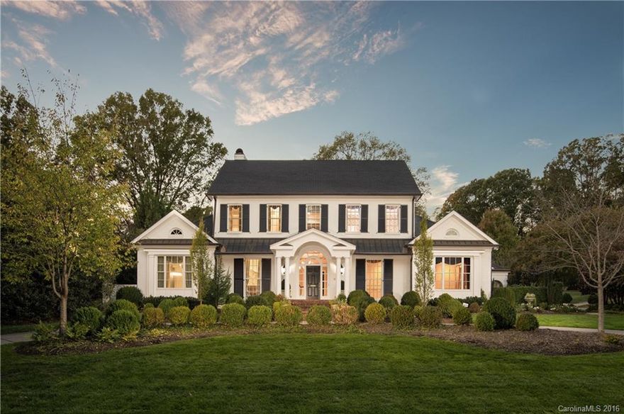 INCREDIBLE HOME IN SOUGHT AFTER FOXCROFT! Spectacular home designed by Meyer Greeson Paullin. Boasts a regal foyer, high ceilings, large formals and custom Kitchen. Luxurious touches throughout including reclaimed heart of pine plank flooring and custom built-ins in many rooms. The Master Suite is on the main floor and features a large bath and stunning walk-in closet! Yard has an amazing swimming pool with waterfall features, mature landscaping and a 3-car garage!