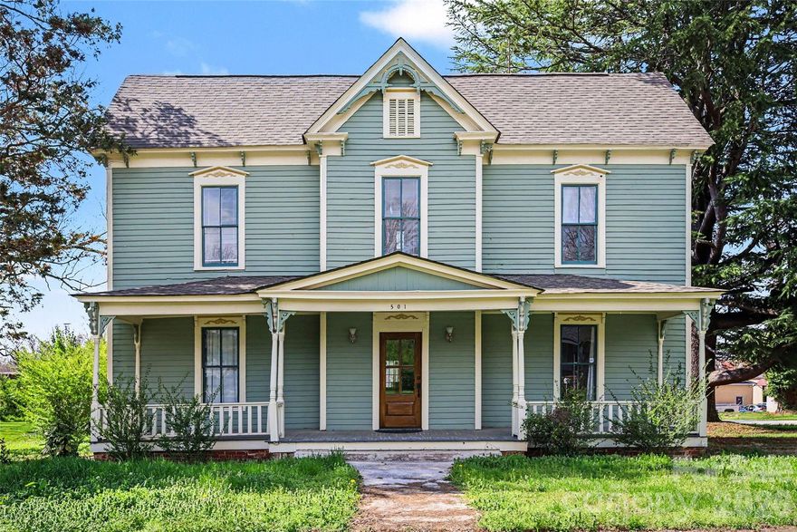 Step into timeless charm with this beautifully preserved historic home in Salisbury, built in 1900. Offering 4 bedrooms, 3 bathrooms, and 2,667 sq ft, this home showcases the character and craftsmanship of a bygone era.
Inside, you’ll find original hardwood floors, soaring ceilings, and a grand open foyer highlighted by an impressive original staircase. The spacious layout provides comfortable living areas filled with natural light, perfect for both everyday living and entertaining.
The primary suite features an additional room that could serve as a dream walk-in closet, private sitting area, or home office, offering flexibility to fit your lifestyle. As is common with historic homes, two of the bedrooms do not include closets. Conveniently located near downtown Salisbury, this property offers easy access to local dining, shopping, and entertainment while maintaining its classic charm. A rare opportunity to own a piece of history with space, character, and endless potential.