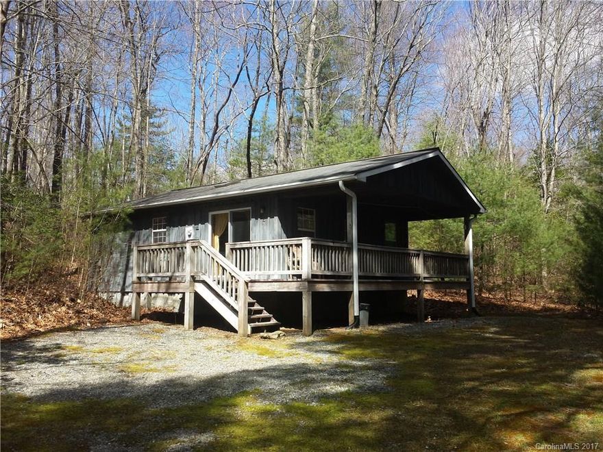 Great deal for 2 cabins!  Private wooded setting, close to Dupont State Forest.  Property bordered by SC conservation land.  Both cabins have the same layout with bright open floor plan, hardwood floors, eat-in kitchen, custom woodwork, and large covered decks.  Fire pit and grilling areas for outdoor entertaining.  Storage shed and bike wash station.  Both cabins are being sold furnished.  Fantastic investment opportunity for rentals!