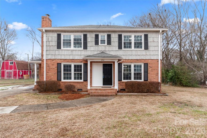 Welcome to 2701 O’Hara Drive, a rare no-HOA opportunity in one of Charlotte’s most strategic growth corridors. Whether you’re expanding your investment portfolio or planting roots for a growing family, this well-maintained 4BR/2.5BA two story home delivers space, flexibility, and long-term value. Inside, you’ll find a light-filled layout designed for everyday living. Hardwood floors, crown molding, recessed lighting, and a cozy fireplace add warmth and character that homeowners truly appreciate. The updated chef’s kitchen now includes a brand-new range, granite countertops, stylish backsplash, stainless steel appliances, and abundant cabinetry, flowing seamlessly to a beautifully refreshed deck with fresh paint, perfect for indoor-outdoor entertaining. Hallway bathroom remodeled in 2026, adds a modern appeal and everyday functionality. Other improvements include  a water heater and a new front door, for added efficiency and curb appeal. Upstairs, the spacious primary suite offers a private en-suite bath, while three additional bedrooms provide flexibility for a home office, nursery, guest space, or additional rental value. Step outside to a beautiful deck overlooking a generous backyard, perfect for gatherings and entertaining. A spacious two-car garage and detached storage building (which conveys) add practical value and income-producing potential. Location is everything. With immediate access to I-485 and I-77, this property sits minutes from Uptown Charlotte, CLT Airport, Premium Outlets, Topgolf, Lake Wylie, schools, parks, recreation, dining, shopping, just to name a few. No HOA. Major updates completed. Strong location. Flexible layout. Income and appreciation potential. An ideal opportunity to build equity, generate returns, or create your next chapter, all in one smart investment.