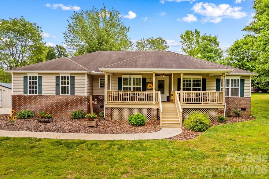 Welcome to your private retreat in Statesville! Situated on 4 beautiful acres, this well-maintained 1-story home offers the perfect blend of comfort, space, and outdoor living. Built in 2002, this home offers 4 bedrooms and 2 baths, providing a flexible layout for a variety of lifestyles.

Inside, you’ll find spacious living areas including a functional kitchen equipped with electric range, microwave, and dishwasher, a dedicated dining area, and breakfast space ideal for everyday living and entertaining. The primary suite is complete with a garden tub, separate shower, and updated vanity and fixtures. 

Step outside and enjoy everything this property has to offer, from the inviting covered front porch to the back deck overlooking the acreage lined with mature trees. The outdoor space is designed for relaxation and fun, featuring an above-ground fenced pool, fire pit, and an additional outbuilding perfect as a workshop, storage, or hobbies. There’s also ample room for RV parking (RV hookup on outbuilding) and more.

This property offers a rare opportunity to enjoy peaceful country living with room to grow, while still being within reach of local conveniences. Amazing location that is convenient to shopping, dining, I-77, I-40, and award-winning schools and medical centers.