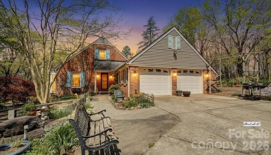 Secluded feeling 17-Acre Oasis | Minutes from Downtown Concord
Escape to your own private sanctuary without sacrificing convenience. Set on 17 breathtaking, wooded acres near the heart of Downtown Concord, this unique brick estate offers a rare blend of tranquility, acreage, and potential.
Designed for comfortable living, the main floor features a spacious primary suite with an ensuite bath, a cozy family room centered around a fireplace, and a dedicated home office that can easily serve as a second bedroom. Upstairs, you’ll find two additional bedrooms and expansive walk-in attic storage, perfect for organization or future expansion.
Step outside to your screened patio and take in the view of your private pond and manicured gardens. This property is an outdoor enthusiast’s dream, featuring a chicken coop, multiple outbuildings, an outdoor shower, and even a private tennis court. Whether you’re drinking coffee by the water feature or exploring the vast wooded acreage, the sense of peace is unmatched.
The finished basement (ceiling height 6’11”) adds flexibility. Complete with a full second kitchen and bathroom, it is the perfect setup for a guest suite, multi-generational living, or a high-end hobby space.
This is a "diamond in the rough" ready for a new owner’s personal touch. Properties with this much land and infrastructure so close to town are a rare find.
Shown by Appointment Only.