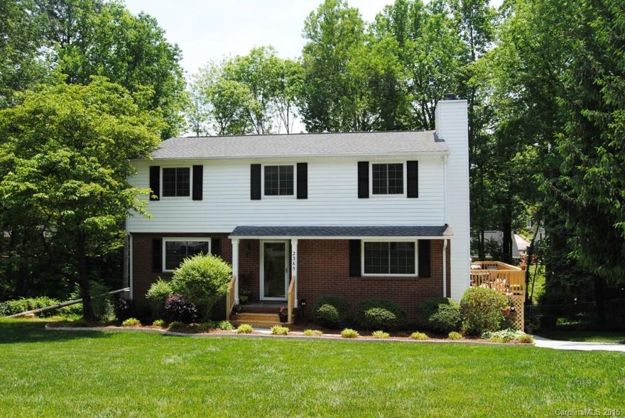 Meticulous home & fabulously updated thruout. Huge bonus is finished 959 S.F. basement (Not included in total sq. footage but is heated & cooled separately) has it's own plug in unit. Beautifully decorated & finished. Great space for extra entertaining & tons of storage & work-out space. Kitchen updates incl. tile backsplash,granite top & stainless appliances. Fresh paint thruout .Baths all updated.Yard looks like a park. Large deck off side & so much more. Move-in ready & all appliances convey!