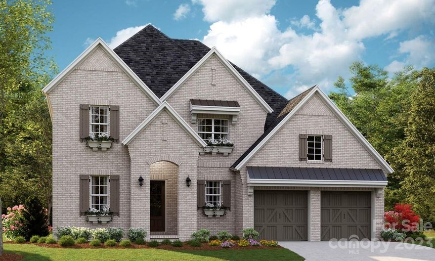 Gorgeous home in Classica's newest community, The Enclave at McKee!  Come enjoy a perfect location just minutes from dining, shopping and excellent schools. Features 10 homesites all with extensive landscaping, paver driveways and gas lanterns.  Sidewalks and walkability to surrounding communities, schools and parks. This Huntley home features a luxurious open feel with your Primary suite on the main, and an optional guest suite, or spacious home office.  Large Primary spa like bath and roomy closet.  Large island at the center of the home with exceptional cabinetry.  Home management space and walk-in pantry.  Large windows spill light onto the staircase.  Upstairs features 3 more generous sized bedrooms, 2 full baths and oversized Bonus Room.  Optional wet bar, second laundry room and great walk-in storage.  Large covered outdoor living with optional screened-in porch, outdoor fireplace, etc.