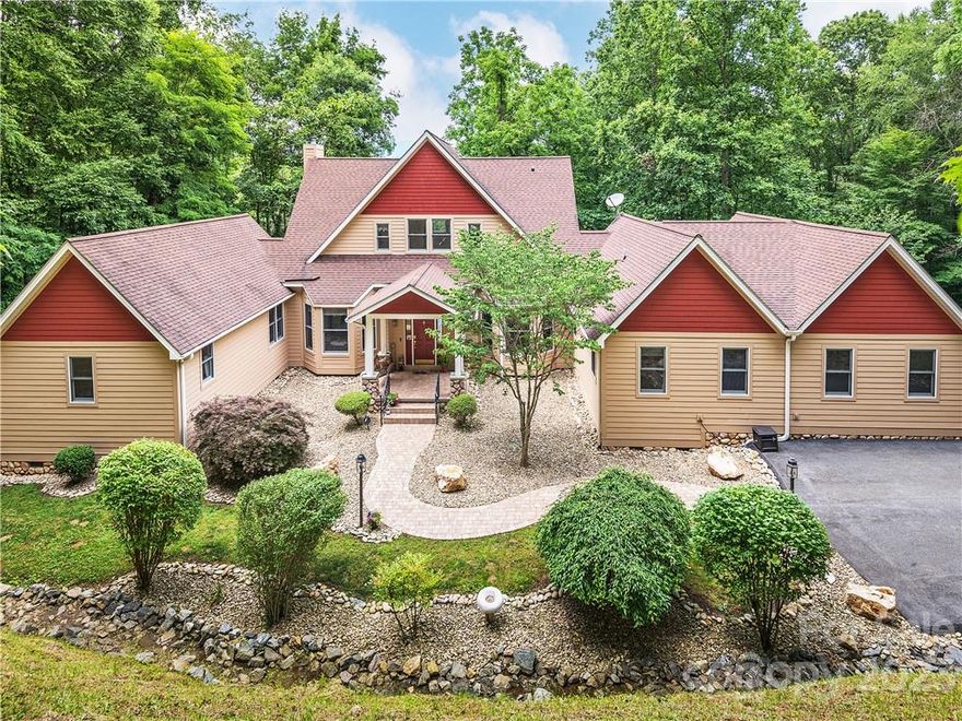 Journey through a prestigious farming community to discover a Private Mountain Oasis where tranquility & enchantment perfectly intertwine. This extraordinary property is quietly tucked away in the woods, encompassed by 60+ acres filled with endless adventure & a nature lover's bounty. Enjoy several trails for fun ATV rides or hiking excursions. The grounds here are immaculate w/extensive landscaping paired w/natures natural landscape, it's breathtaking. The home boasts many new updates & three levels of plentiful living w/over 4500 Sq ft that includes a finished in-law apartment/rec area in the basement-offering a multitude of options. Then there's the BARN! With 3500+ Sq ft, this could be the workshop you've always dreamed of, the perfect storage for a car collector enthusiast, the ultimate event/entertaining area or Barndominium w/a well & septic in place. Discover your new lifestyle today!