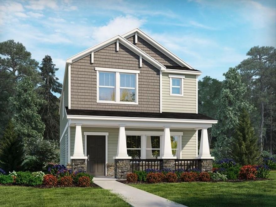 Brand new, energy-efficient home available by June 2023! Relax in the spacious primary suite with private bath. Downstairs, the sprawling kitchen island overlooks the open family room. Linen cabinets, shaded grey granite countertops, brown-grey EVP flooring with natural ivory carpet in our Elemental package. Located just minutes from Downtown Pineville, NC, Preston Park is ideally situated near a host of shopping and dining options. Enjoy the outdoors with leisurely walks and bike rides at many of the nearby parks and trails. Schedule a tour today to learn about the groundbreaking energy efficiency that is built seamlessly into every home in this community so you can spend less on utility bills and more on the things that matter most.  Each of our homes is built with innovative, energy-efficient features designed to help you enjoy more savings, better health, real comfort and peace of mind.