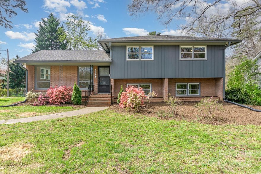 You don’t want to miss this rare Mid Century split level in Cotswold! Bring your lawn chairs, whirligigs, and favorite pink flamingo attire for a perfect afternoon of barbecuing and lawn darts! Freshly painted and the original wood floors, bathrooms, and kitchen are in good condition, so move right in and keep the Atomic Era flair or bring your personal touch and transform it into your modern abode. Great value and renovations are happening all around. Prime school alignments. Updates during the seller's ownership: roof, HVAC+ducts, tankless water heater, structural improvements w/warranty, fridge, exterior & interior paint, most windows, lower level patio door, some custom closets and carpentry work. Enjoy the large lot, multi-car driveway, No HOA, & spacious floor plan. Beautiful exposed brick & large laundry room on the lower level. Great access to Uptown, Cotswold Village, South & East Charlotte, and some of the city’s best shopping, restaurants, entertainment, greenways & parks.