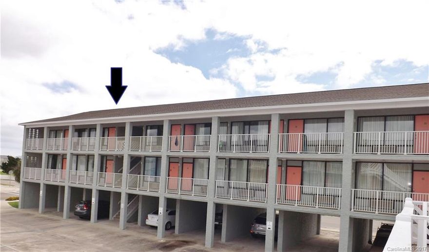 WHAT - A PLACE AT OCEAN ISLE BEACH FOR $80,500? Great opportunity to own a studio condo within walking distance to the beach and fishing pier. Views of marsh and Jinks Creek. Surrounded by restaurants and shopping. Updated top floor unit with good rental history. Leather sofa converts to queen bed. King size bed and beautiful dresser with large flat screen TV. Kitchenette with granite counters. Glass sink vanity and bath with tile surround. Completely furnished. Bring your beach toys and enjoy!