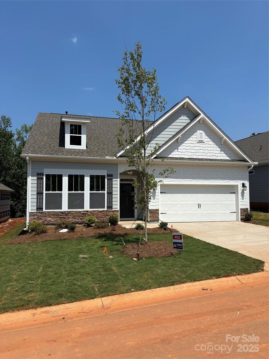 Check out 1824 Wabash Place, a beautiful new home! This charming single-story home features three bedrooms, two full bathrooms, and a two-car garage, providing comfortable and accessible living space.  Upon entering, you’ll be welcomed by an inviting foyer that leads into the open-concept living area. The dining room seamlessly connects to the family room and kitchen, creating an airy and spacious