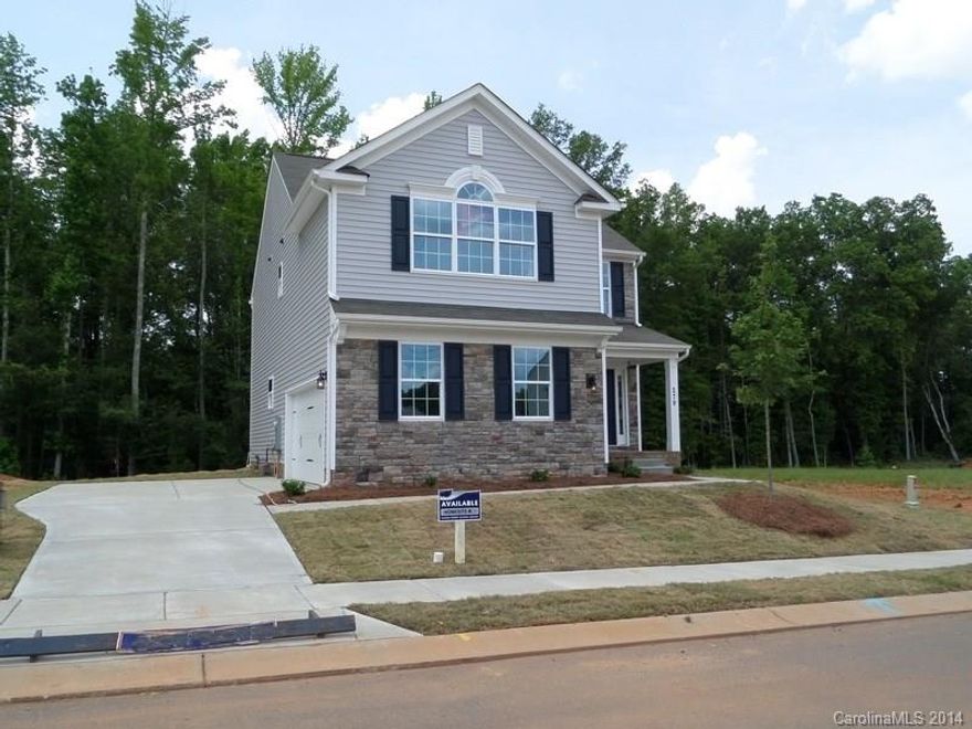 Brand NEW Home!  Gas fireplace in Great Room, Premier Kitchen Package with upgraded caninets and Granite countertops PLUS Stainless Appliances.  Stone elevation on exterior, 10 x 10 patio for outdoor entertaining.