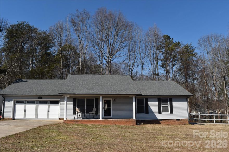 WELL MAINTAINED HOME ON 0.57 ACRE LOT. PERFECT FOR VA. FHA. USDA OR CONVENTIONAL LOAN OR CASH PURCHASE. HOME HAS RECENTLY BEEN UPDATED WITH NEW BATH ROOM  FEATURES. NEW KITCHEN DISHWASHER AND STOVE.  NEW HVAC IN 2022. NEW 30 YEAR ROOF IN2023 NEW VINYL PLANK FLOORING IN 2023. LASTLY NEW WATER HEATER IN 2025. OWNERS ARE READY TO RETIRE AND MOVE TO FLORIDA SO HURRY TO VISIT THIS CONVIENTENLY LOCACTED HOME.