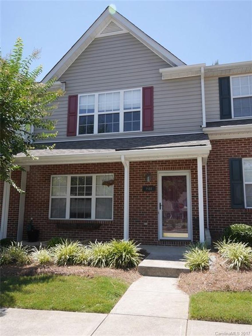 Move in ready townhome with 2 master bedrooms w/ separate baths, open floor plan, private patio & freshly painted.. Great community clubhouse and pool to enjoy! Lawn maintenance included in HOA feesEasy access to 485, only minutes to Ballantyne, Fort Mill, dining and shopping. Low SC taxes.