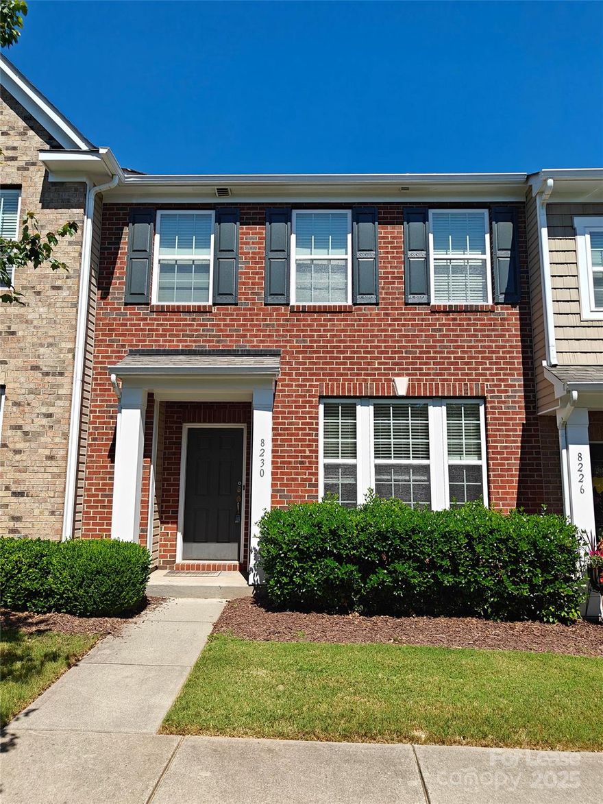 Stunning 3-bedroom, 2.5-bath townhome with a bright, open floor plan and gleaming hardwoods throughout the main level. The chef’s kitchen is a showstopper-large center island, granite countertops, ample pantry, and tons of cabinet space, perfect for hosting friends or family dinners. Cozy up in the living room by the gas fireplace, which flows effortlessly into the breakfast area and kitchen. A versatile front flex space makes a great home office, guest room, formal dining, or second living area. Upstairs, the spacious owner’s suite boasts a huge walk-in closet and a luxurious en-suite with dual vanities, a soaking garden tub, and a tiled walk-in shower. Two additional roomy bedrooms share a full bath, and the laundry room’s conveniently right nearby. Extra storage under the stairs and a large one-car garage keep everything organized. Unbeatable location-minutes from Birkdale Village, Lake Norman, parks, top restaurants, and fantastic shopping. Move-in ready for your next chapter!  Small dogs up to 35 pounds may be considered with a $500 pet fee; no cats allowed.