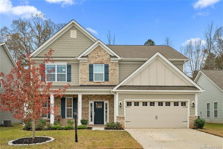 This stunning 2-story home with all of the upgrades is located on a culdesac street in the popular Walnut Creek community. From the open concept kitchen & living space to the large fenced in backyard there is plenty of space for the whole family to enjoy. This home features a gorgeous 2 story foyer trimmed with wainscoting & crown molding that leads into the formal dining room. The gourmet kitchen is perfectly upgraded with an extended kitchen island, a gas cooktop, double ovens, granite counters & stainless steel appliances. Off of the spacious living room complete with a fireplace and rustic wall planking, you will find a guest bedroom & guest bath. Upstairs there are 2 bedrooms, a media room that can serve as a 5th bedroom, a guest bath & the master bedroom with a trey ceiling which features a spacious master bath that includes his/her sinks, a walk in shower, large soaking tub & a walk-in closet. Enjoy the privacy of your extended patio in the fenced in backyard.