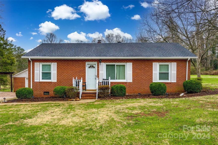 Come see this adorable ranch home located in China Grove! This home features two bedrooms and a bonus room that is currently used as a gym. Located on almost an acre with a detached garage and carport! You won't want to miss the opportunity to view this charming home!
