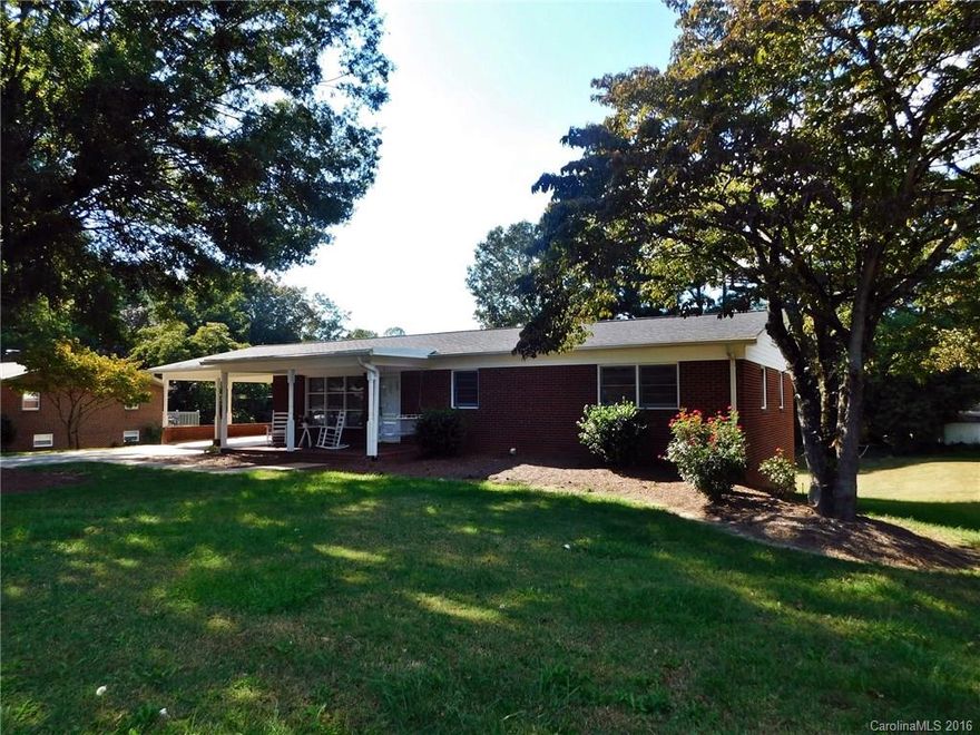 Clean and ready to move in w/ many updates. First floor features all wood and ceramic flooring, fresh paint, and copious closet space. Basement is heated and finished except for the laundry area, new carpet installed Sept. 2016, features a large bath with whirlpool tub, 2nd kitchen, and exterior entrance. All exterior trim is vinyl covered, rocking chair front porch, architectural shingles, large backyard with a concrete patio, and screened porch. New gas heat and air installed Nov. 2016