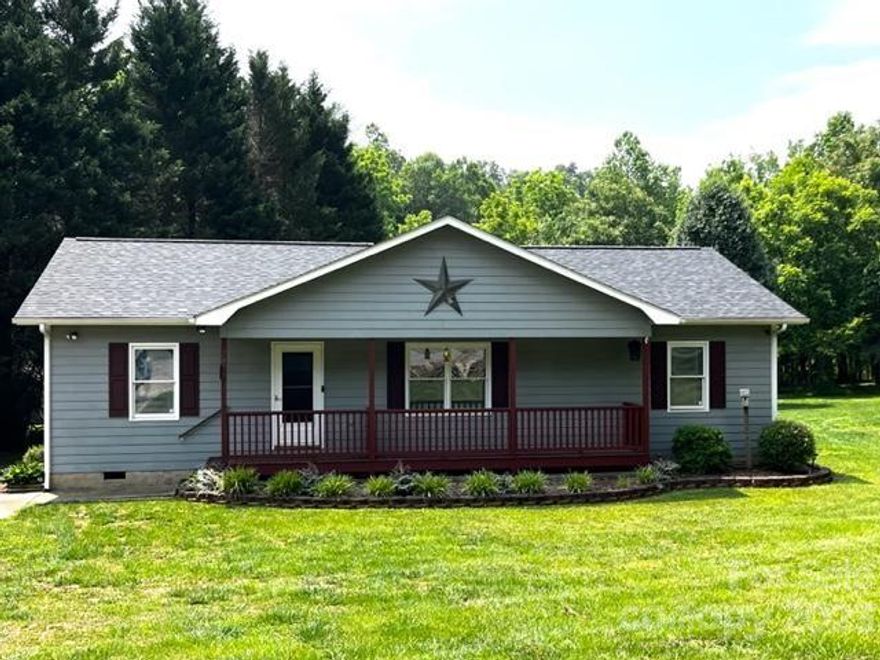 Fantastic new updates! Don't miss your opportunity to come see this lovely 3 bedroom, 2 bath home on a gorgeous, half acre lot. Feel like you are out in the country but still be convenient to shopping. Primary has double walk in closets. Updates include: Brand new LVP flooring in the living area, fresh interior paint, new light fixtures, new front door and more.