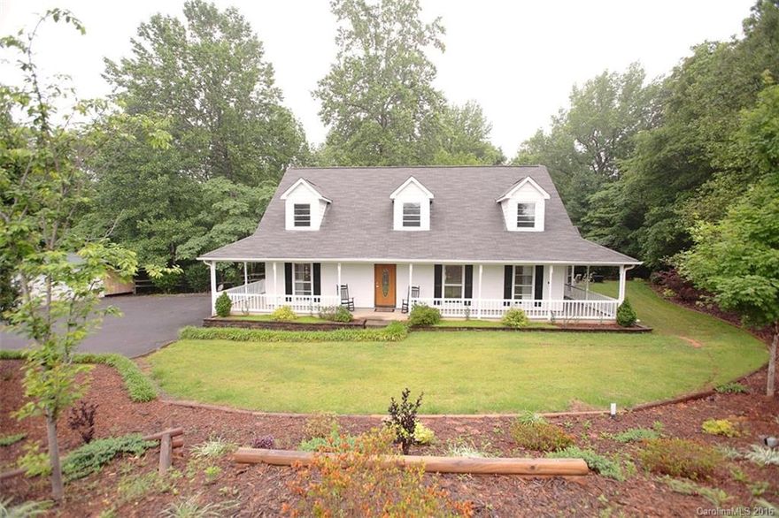 Location! Location! Location! New floor coverings including luxury woodgrain vinyl and carpet, fresh paint, new granite throughout, hardware, lighting and the perfect outdoor entertaining area that will leave your guests swooning. Enjoy oversized deck (entire length of home) while overlooking horse pasture or have a yummy glass of lemonade while rocking on your beautiful wrap around porch or grab a cozy blanket and sit fireside roasting scrumptious s'mores! Chimney has gas line, sold 'as is'.