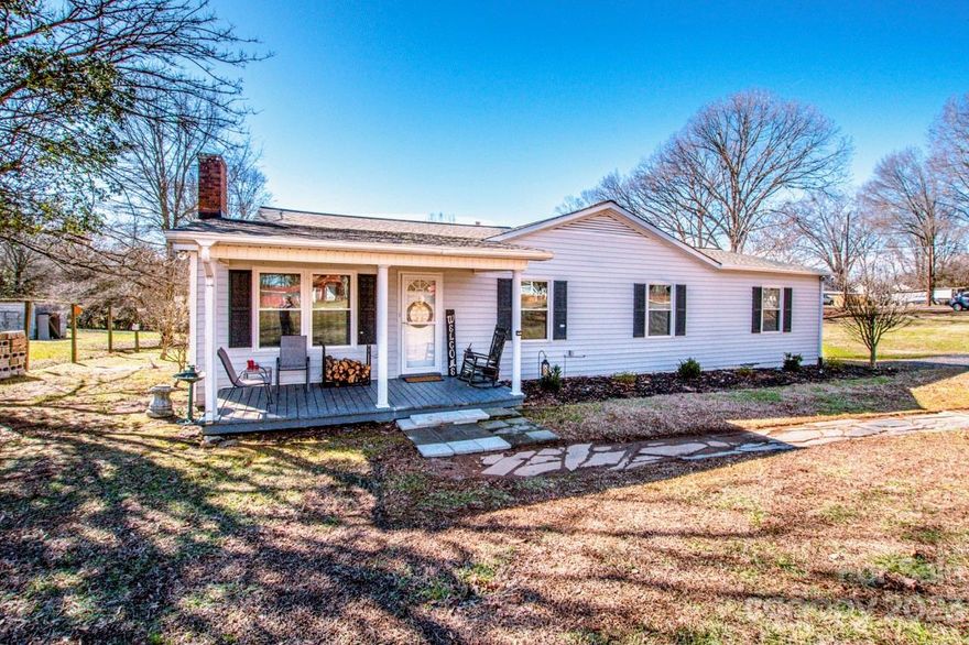 This property contains 2 homes. Two additional outbuildings are also included. One with a full working workshop and the other is used for storage. The front main home has 3 br, 2 full baths, and an updated kitchen with granite counters, and lots of cabinets. 2 living rooms, one with an Fp. Newer LVP, linoleum, and carpet flooring throughout. The 2nd living house, a free-standing home(behind the front house) property is ready to be occupied with a very nice floor plan. 1 BR, full bath, LR, kitchen, office, and laundry room. Only steps away from the front home. Both homes are in move-in condition. The workshop is ideal for that person looking for a place to hang his/her tools and have a place to work. It's great. 2 additional lots are also attached to form the 1.26 acres. Cleared with plenty of play and a picnic area