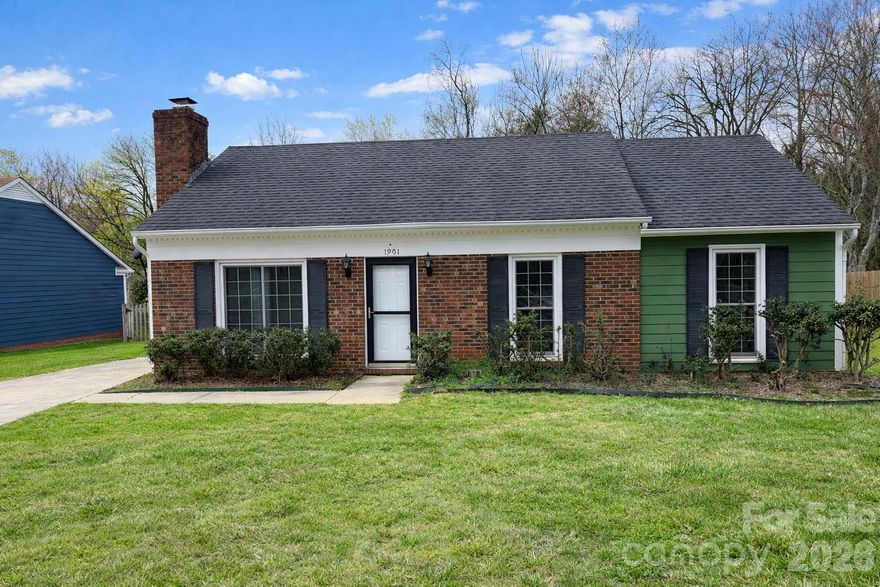 This stunning 3-bedroom, 2 bathroom home offers comfort, style, and modern updates throughout. Featuring updated flooring and beautifully refreshed cabinets, this home blends charm with contemporary touches.
Perfectly situated just minutes from popular attractions like Topgolf, IKEA, and University City Blvd, you'll enjoy easy access to some of the areas's best dining, shopping, and entertainment options.  Whether you enjoy relaxing at home or exploring everything nearby, this location truly has it all. Don't miss the opportunity to make this beautiful home yours!


The shed, outside storage space, and fence are included and being sold as is. Sellers also had Morris Jenkins check furnace and ac systems. Everything is good and working with no issues; however, the sellers are going to update the duct work on the system per recommendation from Morris Jenkins. These updates will occur on 3/21/2026, but please be advised that this does not impact the functioning of the system.