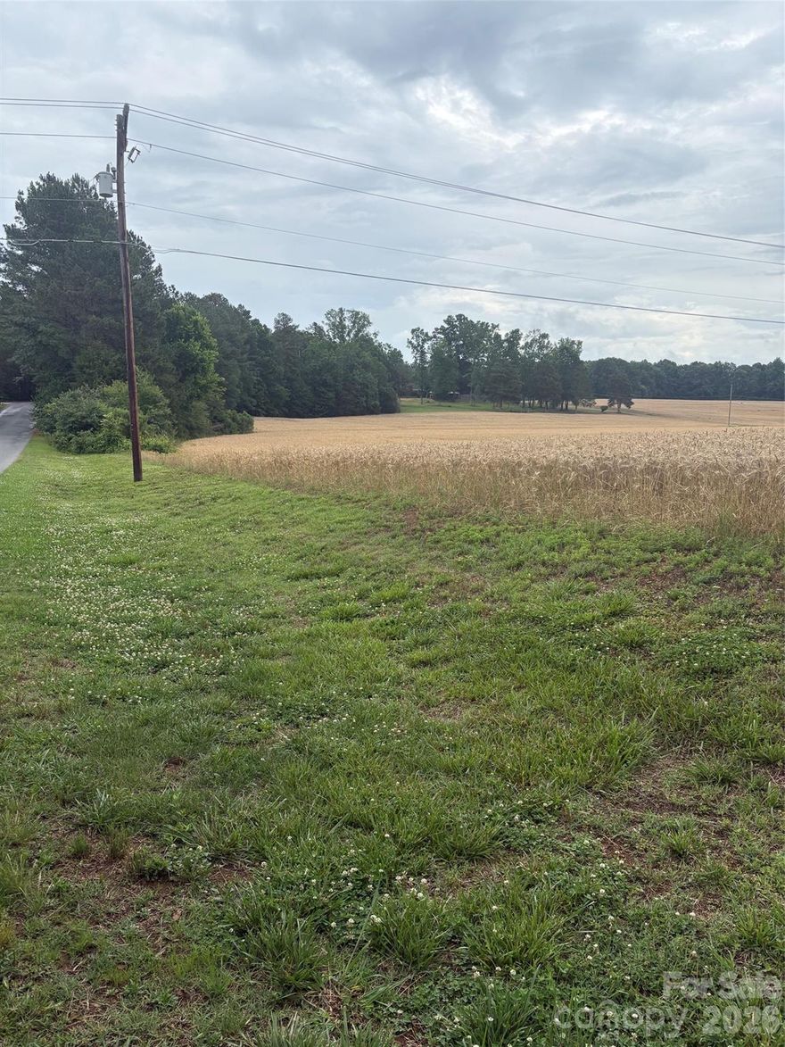 Location! Location! Location!  This property is on Morgan Mill Road at its intersection with Village Lake Drive.  Also extends to where Baucom Deese Road dead-ends on Morgan Mill.  Less than 2 miles from Monroe By-Pass so quick and easy access to everything.  Do Not disturb crops!!! Acreage is 40ac +/- as a survey is being conducted to take out house and a few acres for seller to keep. County water lines are at the road on Morgan Mill.  City water and sewer lines are at the road on Village Lake Drive.  Also possibly natural gas lines from city on Village Lake Drive.  Tax value includes full acreage (46ac+) and home.  The estimate of 10 ac in woods is estimated.
