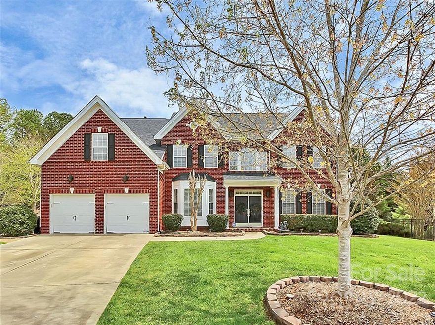 3 story home in Legacy Park community filled with amenities in Indian Land school district! Main floor features two story foyer, formal living, formal dining room, half bath, and office. The two story family room features a gas fireplace and a half wall with bar seating facing the family room TV area for optional entertaining. The breakfast nook has access to private backyard with large custom paver patio with tons of outdoor lighting (also enough room for a future pool!) The kitchen features SS appliances, kitchen island, double oven, and granite countertops. Upstairs is a fabulous cat walk with 3 LARGE guest rooms (currently king beds fitting comfortably in them). The primary bedroom has a double door entry, two closets, sitting room with cable access, separate garden tub/walk in shower. There is a fully finished 3rd floor with all wood flooring, large closet, and a half bath that has room to fit a walk in shower. community has indoor BBall court, tennis, pool, gym.floorplan attached