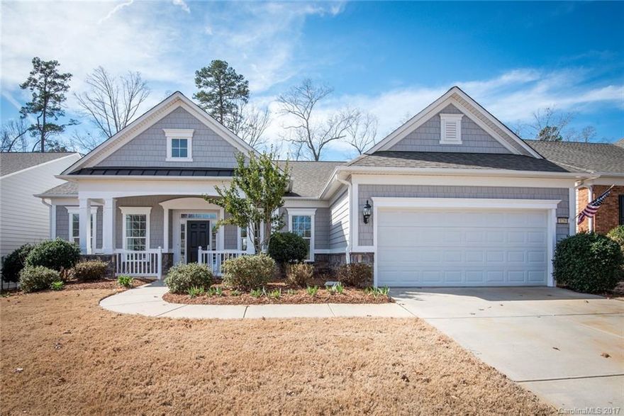 Gorgeous Bluffton Cottage w/ Golf Course View! Formal Dining Room w/Hardwoods, Tray Ceiling & Wainscoting. Great Room w/ Hardwoods, Built-Ins, Gas Log Fireplace, & Ceiling Fan. Gourmet Kitchen w/ Hardwoods, Granite Counters, Tile Backsplash, SS Appliances, & Breakfast Nook. Owner’s Suite w/ Tray Ceiling, Ceiling Fan, Dual Sinks, Ceramic Tile, Walk-In Shower, Garden Tub, & Walk-In Closet. Crown Molding Detail Throughout. Entire Home Freshly Painted. 55+ Active Adult Community.