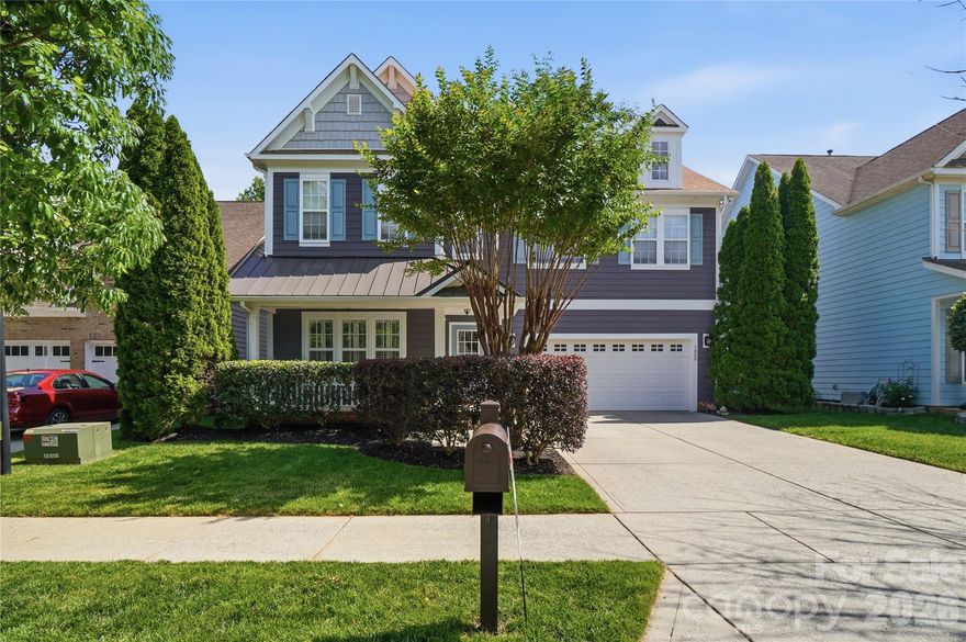 Don't blink and don't miss this beautiful 2 story, 4 Bed / 2.5 Bath home in the coveted subdivision of Millbridge in Waxhaw. Millbridge offers so much! ALL of the amenities you can possible need!!! Country living with a city feel. Not to mention the proximity to downtown Waxhaw and the top rated schools from K-12. This home has been well kept by the original owner. They have also made several recent updates to keep it modern. NEW roof in 2024, NEW HVAC unit in 2015, replaced the compressor in the other HVAC unit. NEW 5 burner stove, NEW microwave, updated baths and a NEW fresh coat of paint inside and out. NEW 50 Gal water heater in 2020. NEW carpets on the stairs and upstairs in 2022. The downstairs offers a very open floorplan spilling into the modern kitchen which joins the family room and plantation blinds throughout the whole downstairs and cellular blinds in the upstairs. Ceiling fans throughout the house. It also has a dedicated office on the first floor along with a large formal dining room. The family room also keeps cozy by the gas fireplace. Not to mention an oversized true "2 car" garage. Lots of additional space in it for storage. Then to the upstairs that features 4 BR's and 2 full Baths. The primary BR ensuite also offers an incredible updated look along with 2 walk in closets. The 4th upstairs BR is a larger "true" bedroom but could also be used as a flex space or bonus room. The covered front porch is ideal for your morning coffee or afternoon and evening tea. The back patio allows for all of your outside bar-be-cues. Several youth sports options within 2-10 mins of this home. Like I said, don't miss this home!