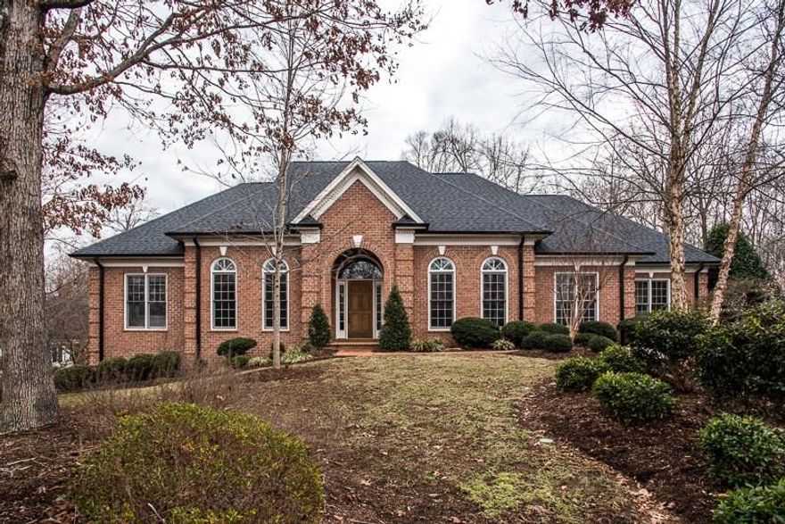 Spacious, updated home on private lot features main level master suite, great room, study, two guest bedrooms, formal dining room, study & 12x19 porch overlooking decking, pool & putting green. 2nd-story offers 2 bedrooms, one bath. Lower level has great room, wine cellar, possible guest room, full bath, & exercise area, 75 gas water heater (2007), electric fenced yard, large walk-in attic, triple garage & more! If you like outdoor entertaining, this home can't be beat!