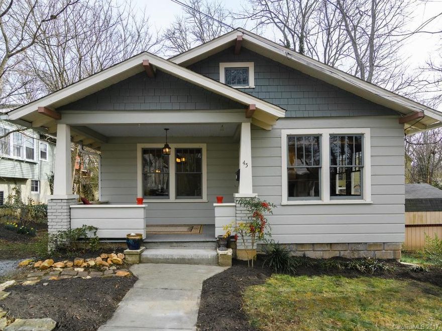 CALLING FOR HIGHEST & BEST BY 3:00 WEDNESDAY 2/22.  What a Charmer! This impeccably maintained 1920s bungalow keeps it classy w/original hardwood floors, trim, doors, hardware, high ceilings, functional fireplace & oversized windows for tons of natural light. The kitchen was tastefully upgraded w/stainless appliances, gas range, & cozy breakfast nook. Bathroom also remodeled & house has plenty of storage.  Enjoy the morning sun on the back deck & afternoon rays on the front porch.