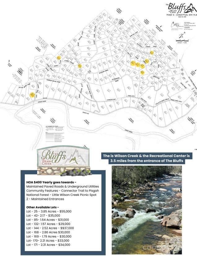 The Bluffs of Wilson Creek - Land