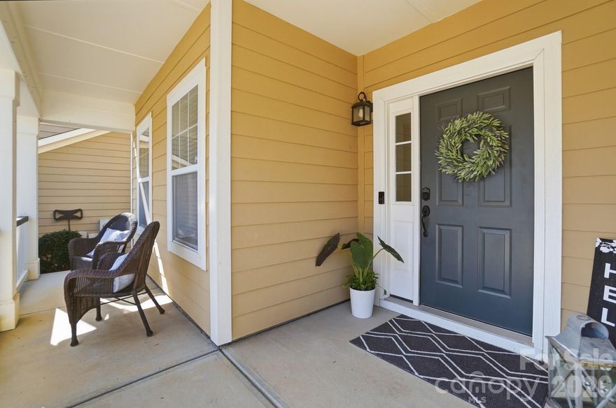 Beautifully updated and filled with natural light, this spacious 6-bedroom, 3.5-bath, three-story home is nestled in the amenity-rich Lake Ridge community of Tega Cay. Designed for both comfort and entertaining, the open floor plan offers effortless flow throughout the main level, which includes a versatile flex room perfect for a home office or guest bedroom, a formal dining area, and a welcoming living space. The eat-in kitchen is a standout with stainless steel appliances, granite countertops, generous workspace, and seamless access to the living areas. A convenient drop zone and workspace off the garage add everyday functionality. The garage has an extended bump out perfect for a golf cart! Luxury LVP flooring enhances the main level and all bathrooms, while new carpet on the second and third floors and fresh interior paint throughout give the home a crisp, move-in-ready feel. Upstairs, you’ll find a spacious loft, three secondary bedrooms, a full bath, and a laundry room, along with an oversized primary suite featuring an en-suite bath and a large walk-in closet. Most bedrooms offer walk-in closets, providing exceptional storage throughout the home.The third floor offers endless possibilities—ideal for a game room, media space, home gym, or guest retreat—complete with a large bedroom and full bath. Step outside to the backyard with an extended patio and wooded lot for extra privacy. Located in the award-winning Fort Mill School District and just minutes from shopping, dining, Lake Wylie access, Catawba Park, and I-77, this entertainer’s dream also enjoys resort-style community amenities and is a short distance to the clubhouse, pool, basketball, tennis and pickleball courts! Don’t miss your opportunity to own this exceptional home in one of Tega Cay’s most desirable neighborhoods!