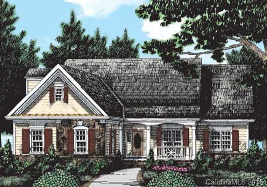 New home under construction in a beautiful country setting-Builder still modifying and making some changes. Still early enough to pick out your colors. Great floor plan with split bedrooms. Covered front porch with a wonderful view, Master BR with trey ceiling, Master bath has vaulted ceiling and dual vanities. Great room with gas log fireplace, Formal Dining room, Eat in kitchen area, Large bonus room over the 2 car garage. Front dormers are not on the home. Builder still making changes.